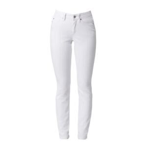 Cambio Parla White Stretch Denim Jeans Size 4